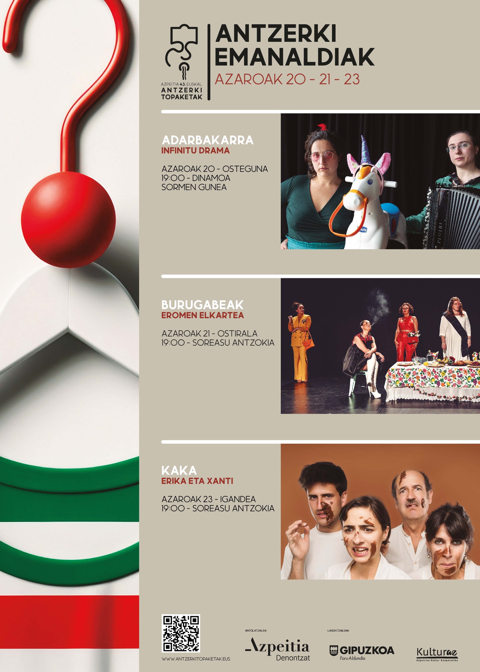 43. Euskal Antzerki Topaketak: 'Burugabeak'