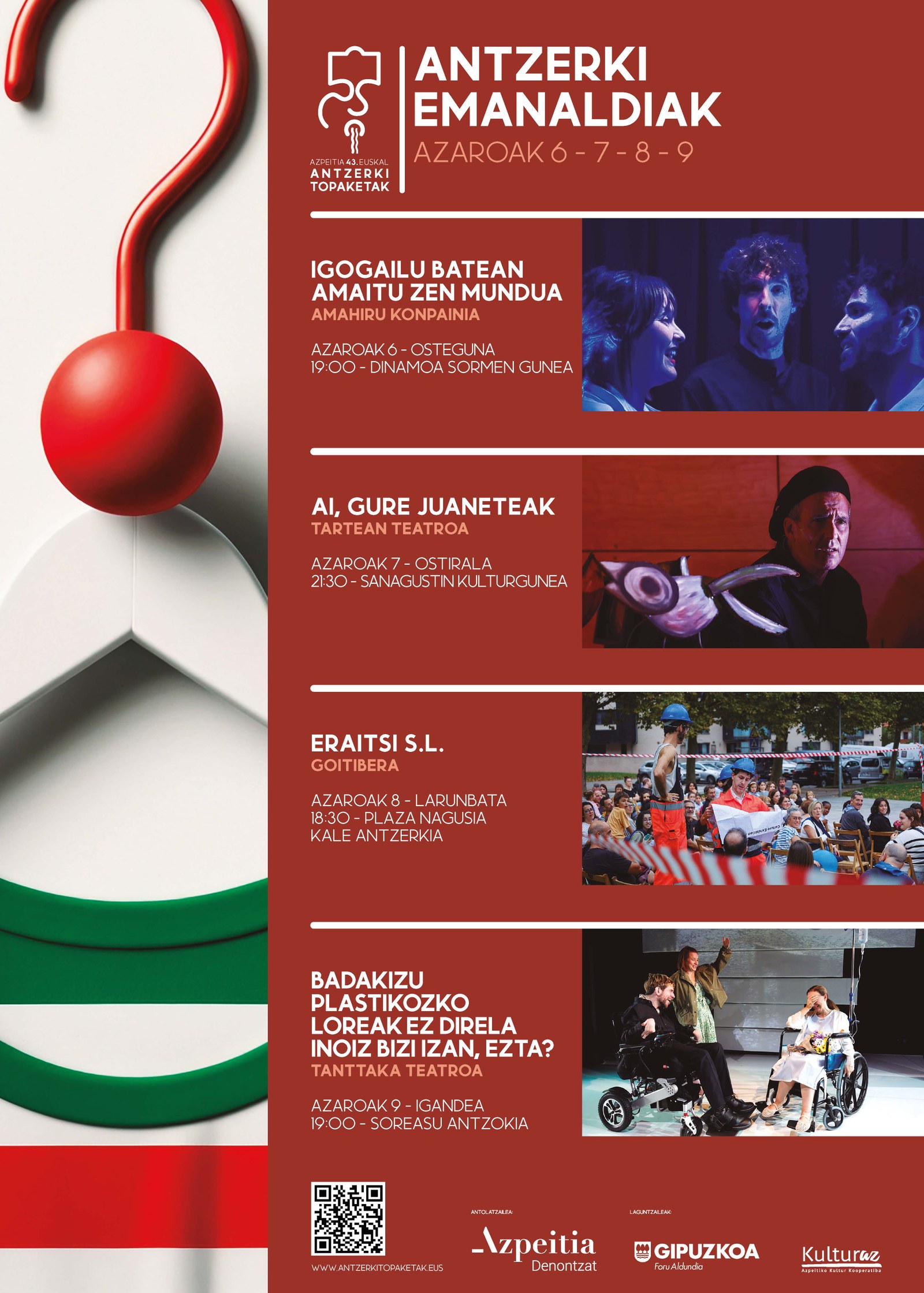 43. Euskal Antzerki Topaketak: 'Igogailu batean amaitu zen mundua'