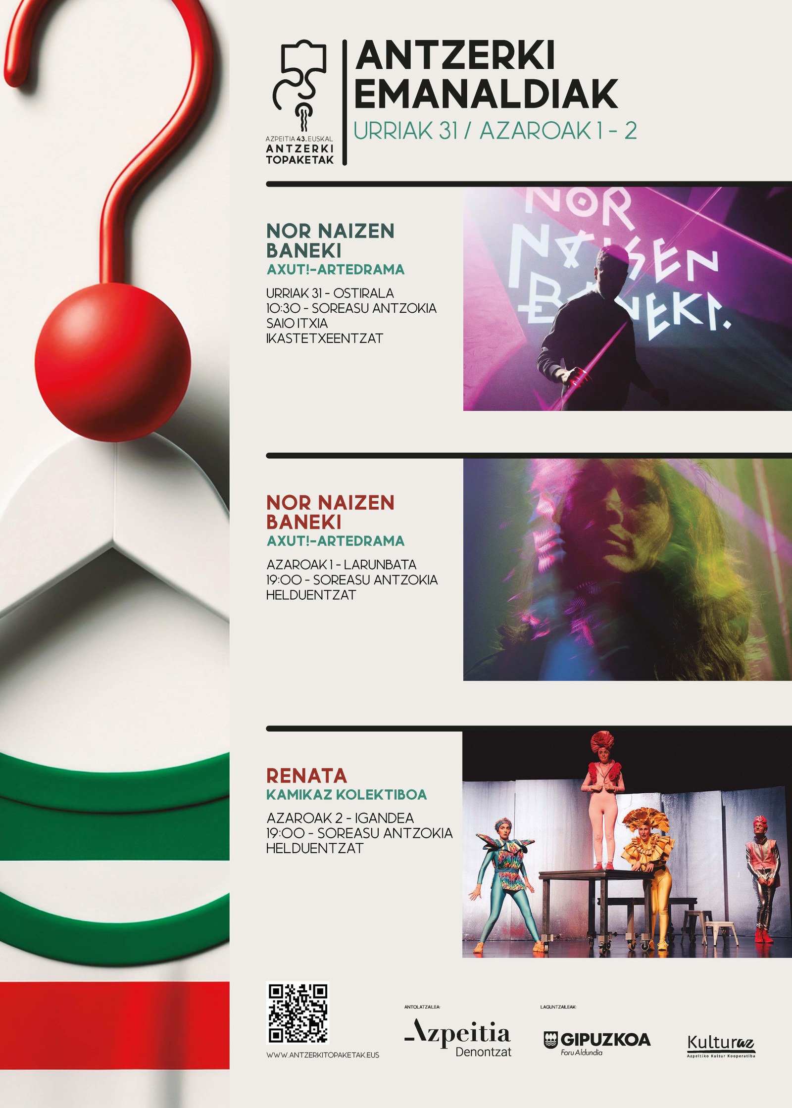 43. Euskal Antzerki Topaketak: 'Renata'