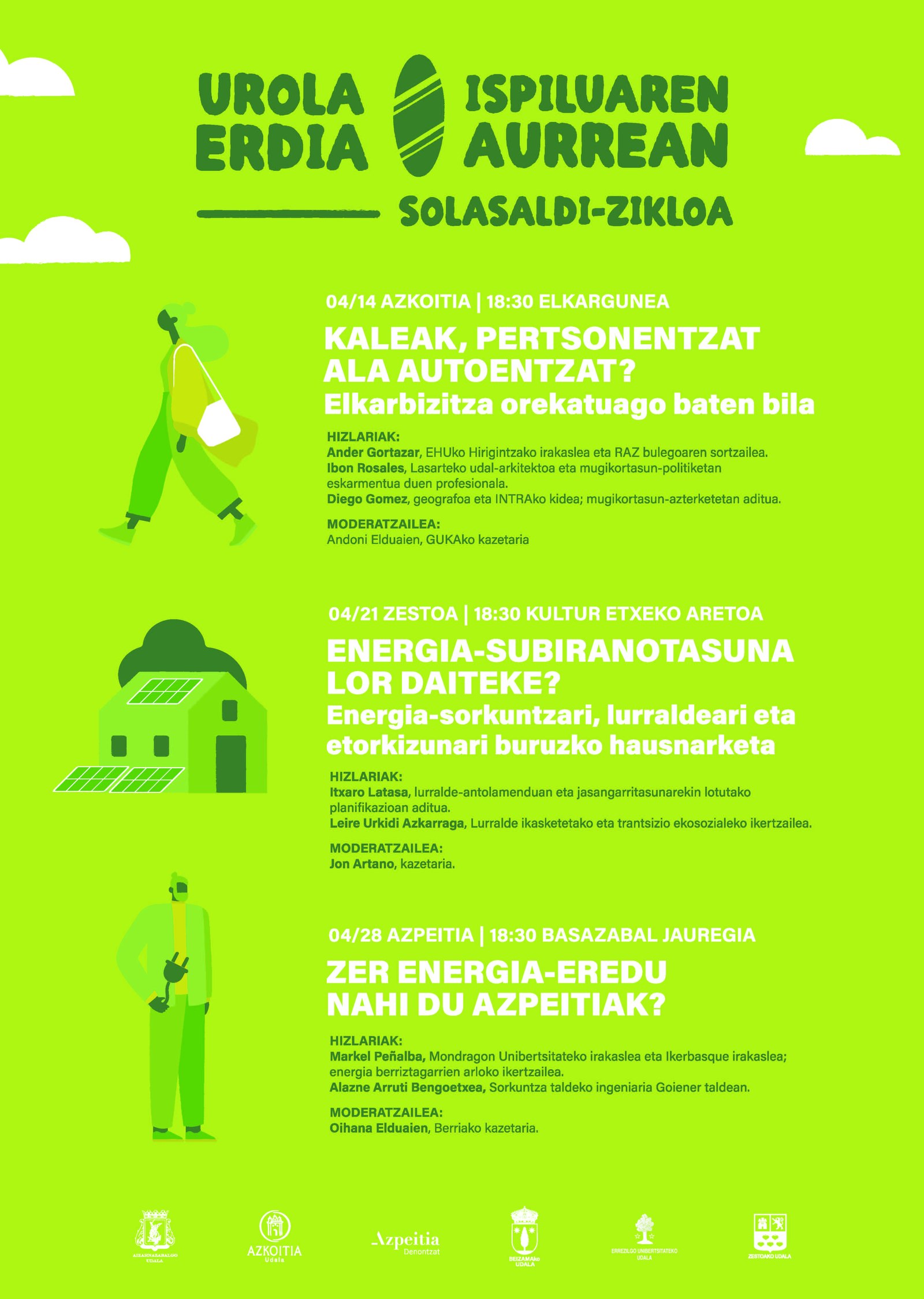 Hitzaldia: Zer energia-eredu nahi du Azpeitiak?