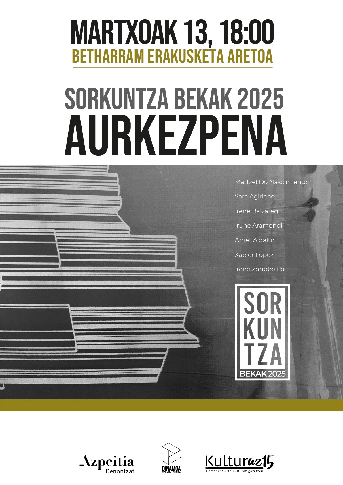 Sorkuntza beken aurkezpena