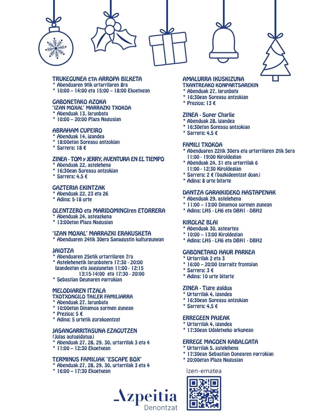 Trukegunea eta arropa bilketa