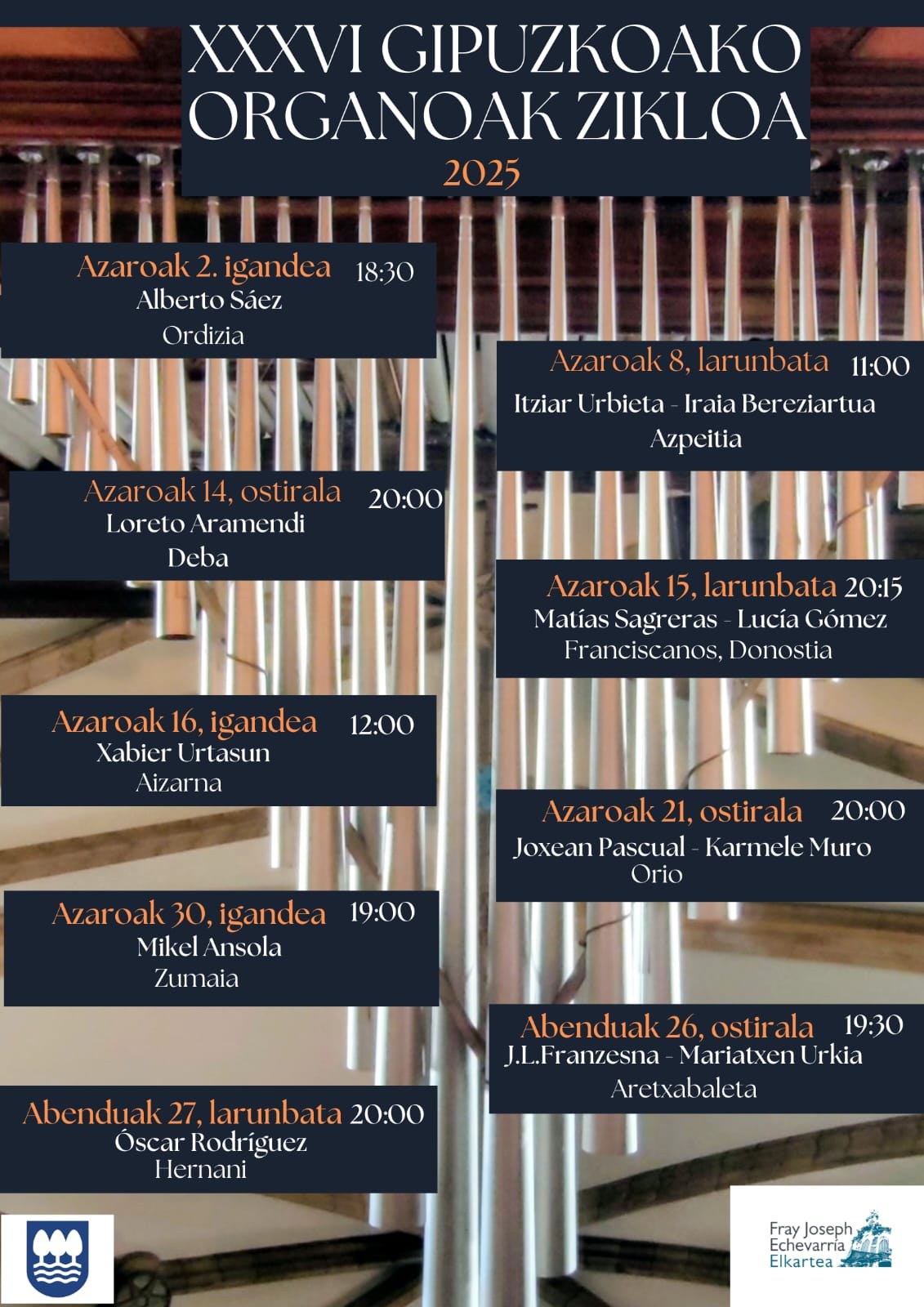 XXXVI. Gipuzkoako Organoak Zikloa