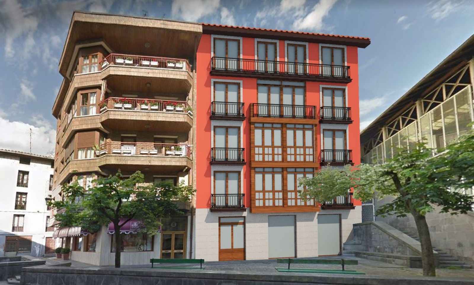 Abian da Donejakue kaleko babestutako etxebizitzak eraikitzeko lehiaketa publikoa