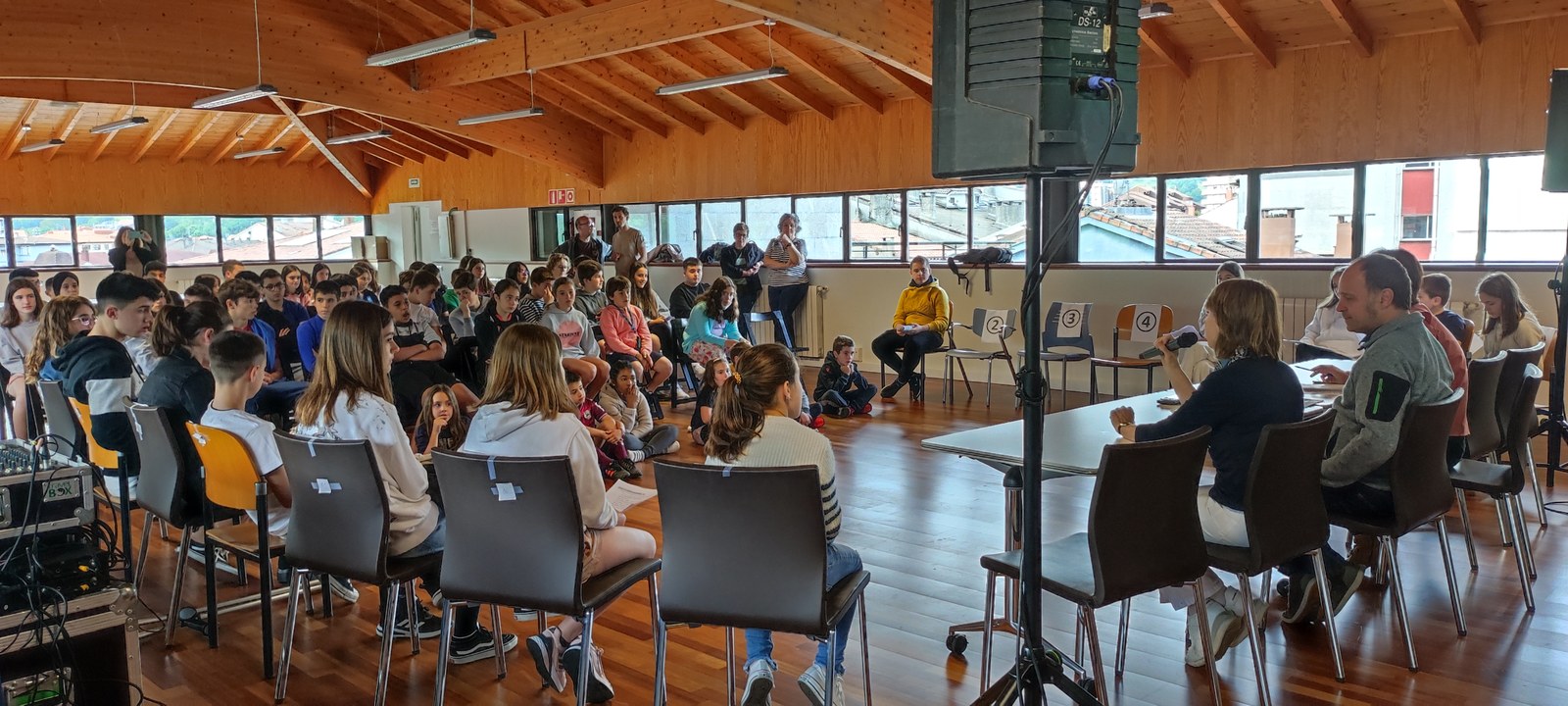 Agenda 30en baitan, herriko berdeguneen inguruko azterketa eta hausnarketa egin dute herriko haurrek