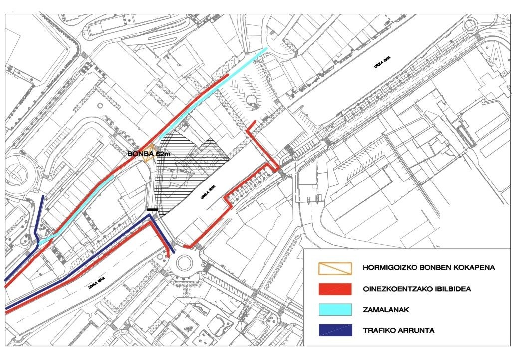 Alberdieneako obrak direla eta bihar itxita izango da Artetxe aurrea