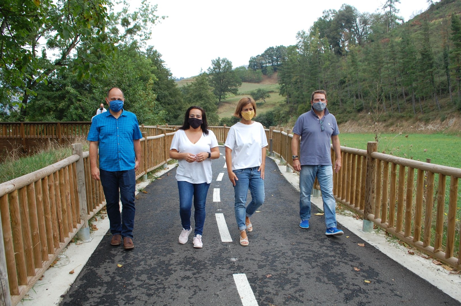 Azpeitia eta Urrestilla artean, oinez zein bizikletaz ibiltzeko bidegorria