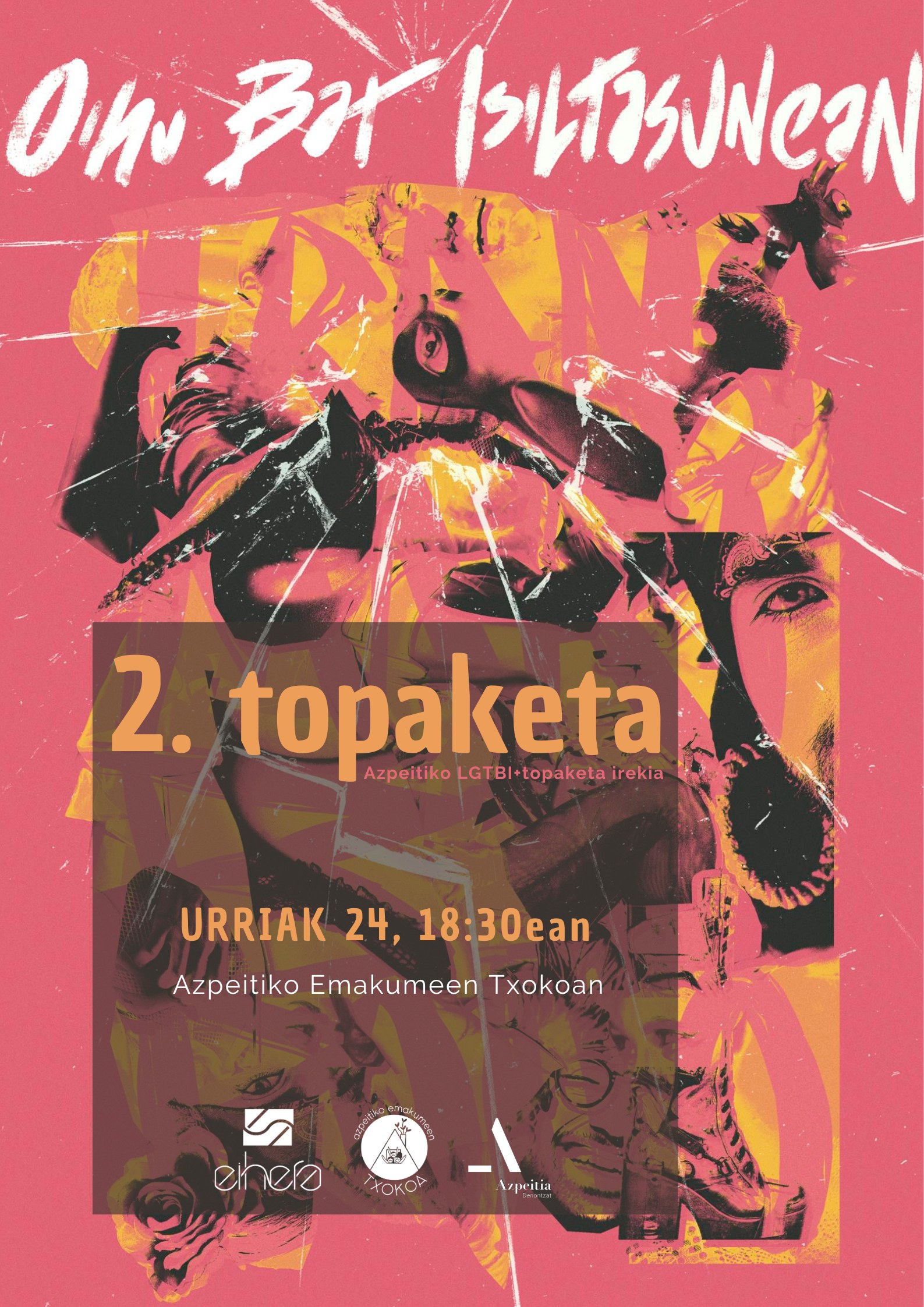 Bigarren LGTBI+ topaketa irekia, urriaren 24an