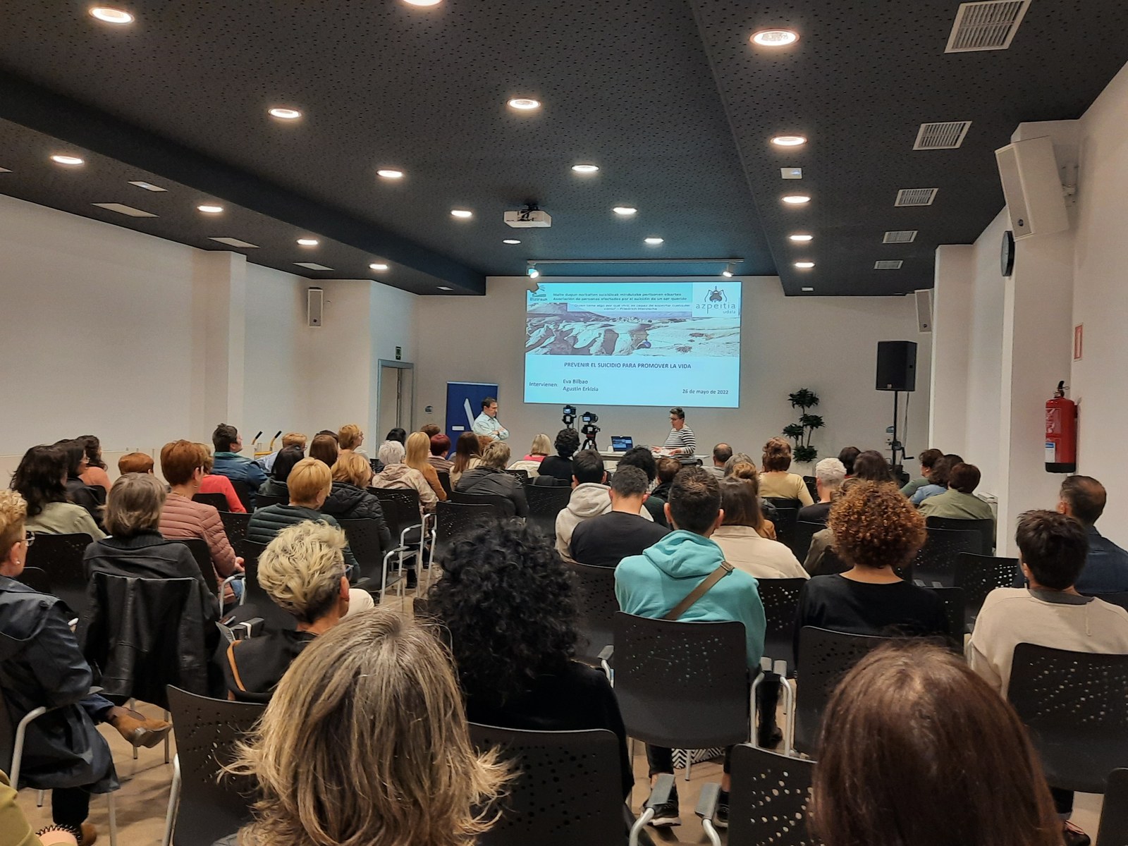 Biziraun elkarteko Agustin Erkiziaren hitzaldia, bideoan