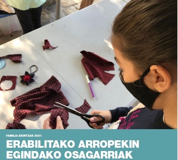 Erabilitako arropekin osagarriak egiteko doako tailerra egingo da igandean