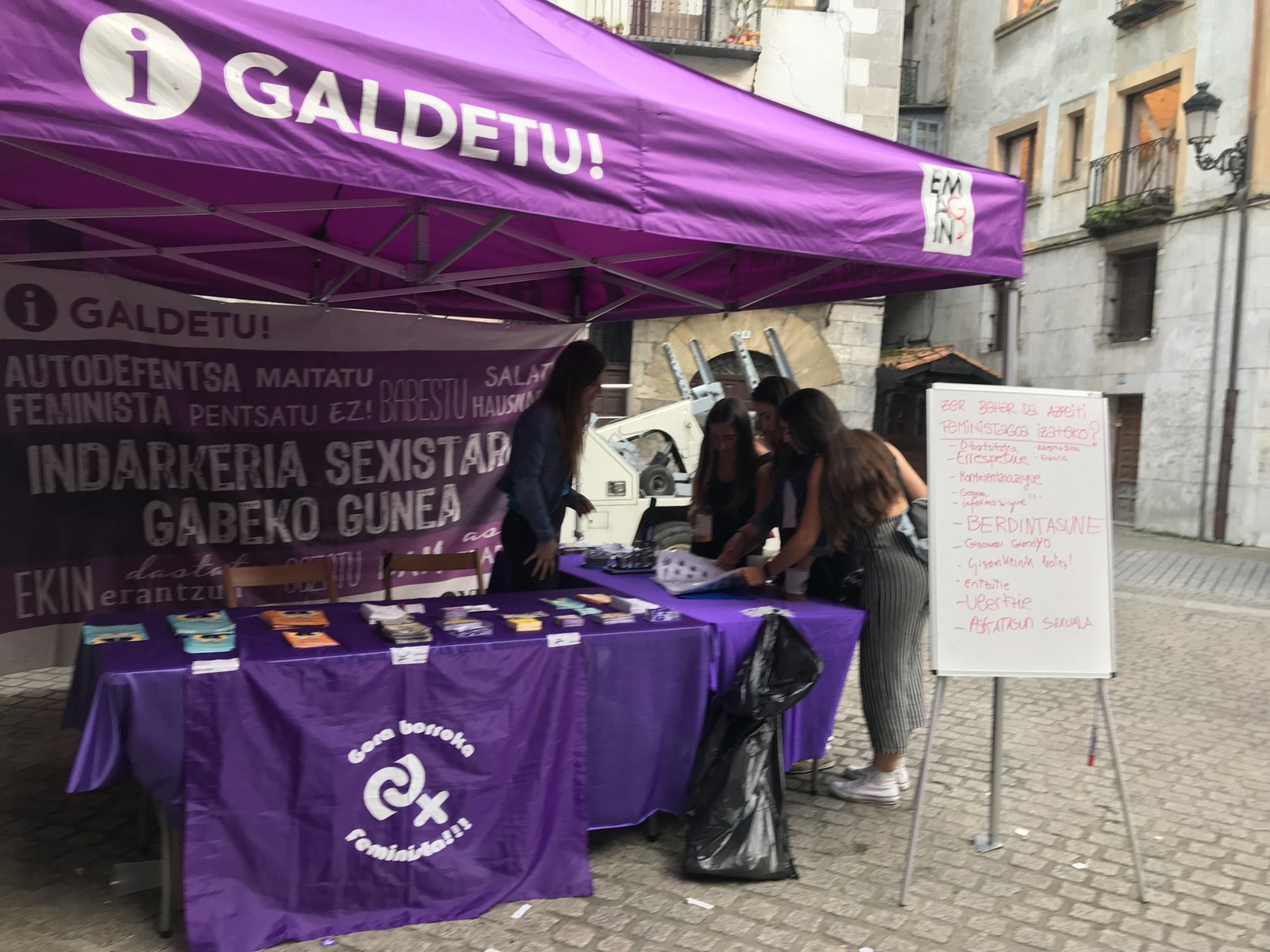 Erasorik gabeko gunea jarriko da Santo Tomas Egunean ere