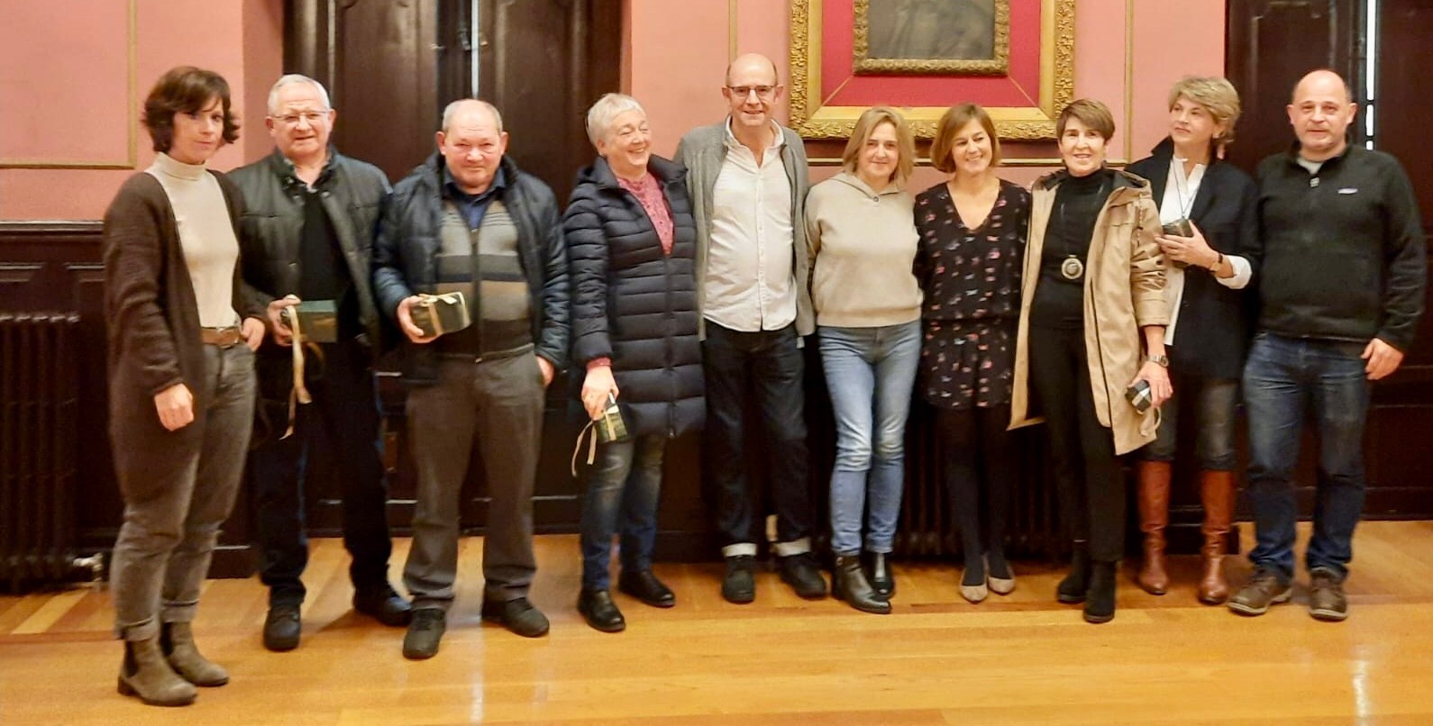 Erretiroa hartutako langileak agurtu ditu udalak