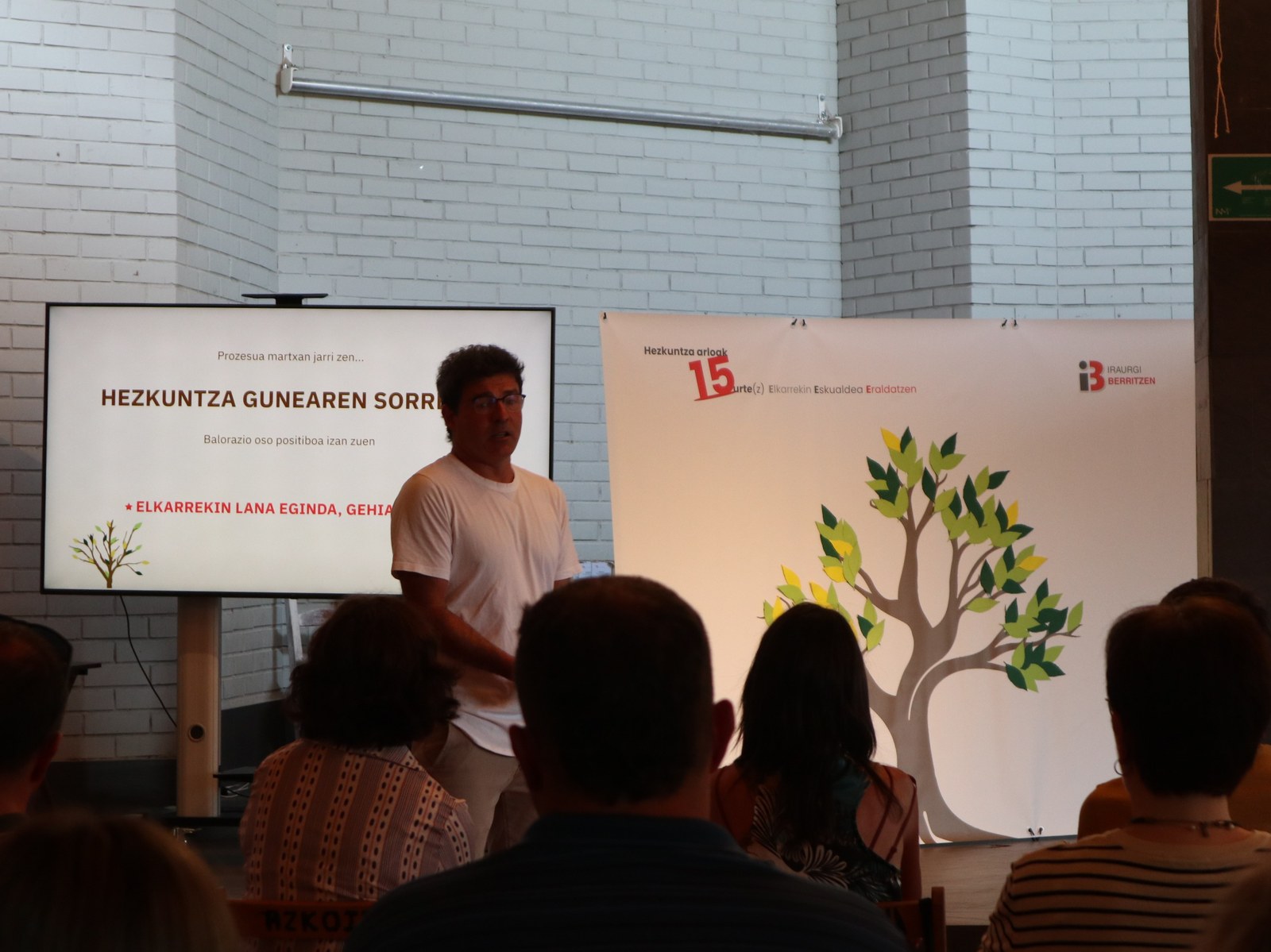 Eskualdeko eragileetako 68 profesional inguru, azken urteetan elkarrekin landutako ekosistema ospatzeko