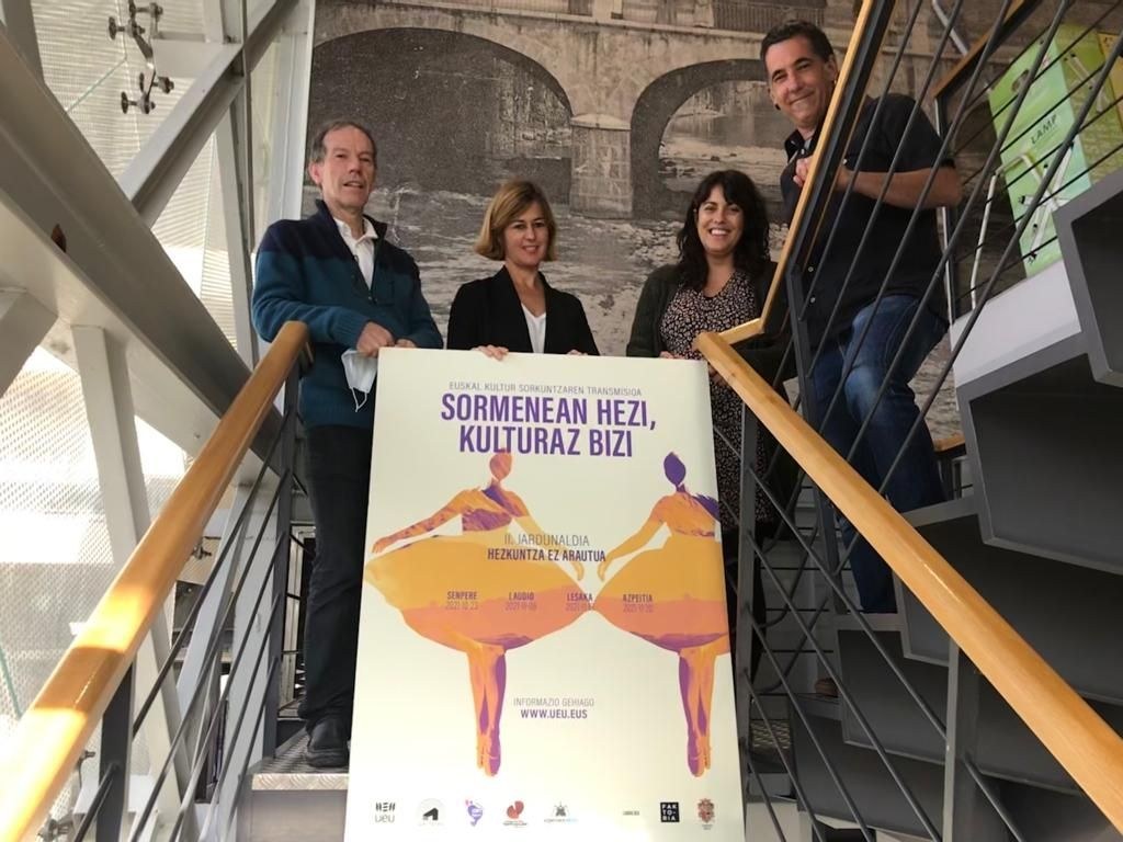 Euskal kultur sorkuntzaren transmisioa sendotzea helburu duten jardunaldiak egingo dira