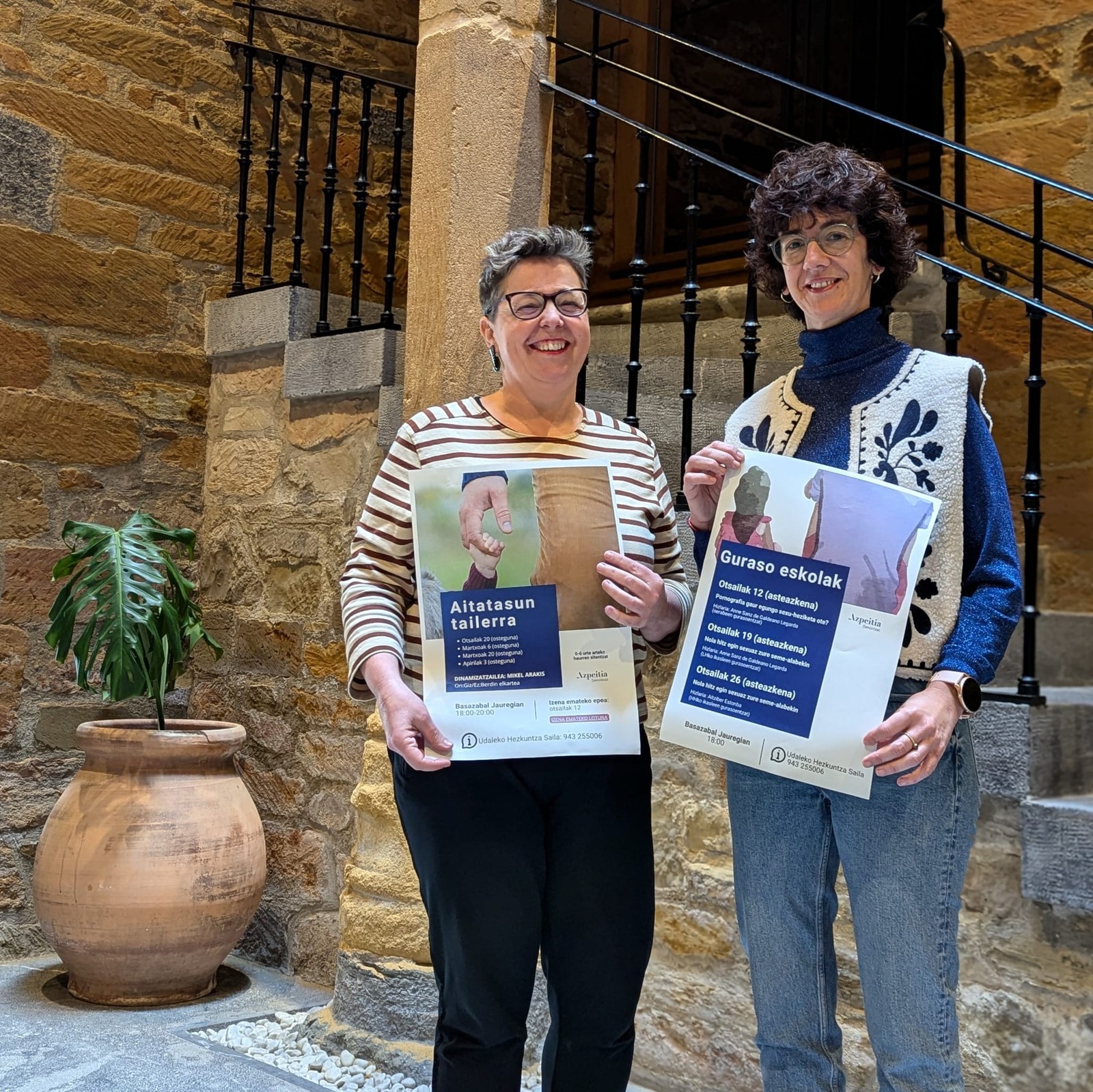 Gurasoei baliabideak eskaintzen