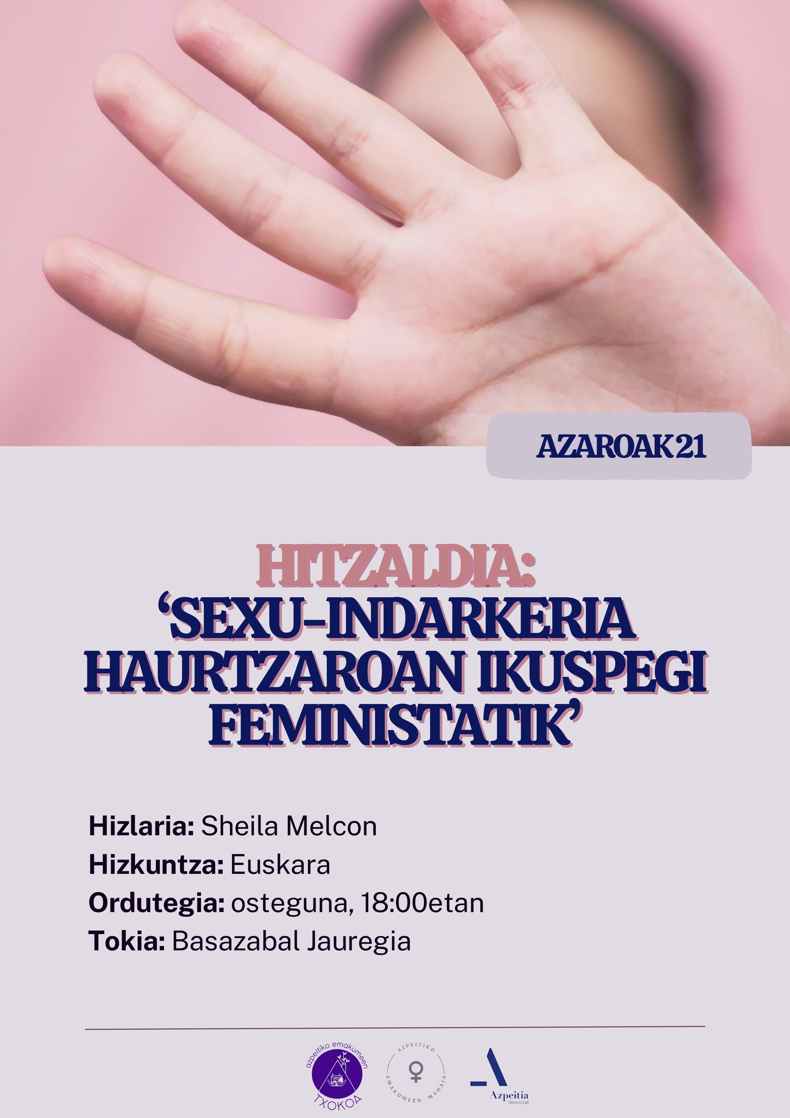 Haurren eta nerabeen kontrako sexu indarkeriak salatu ahal izateko telefono zenbaki bat eta email bat jarri ditu udalak