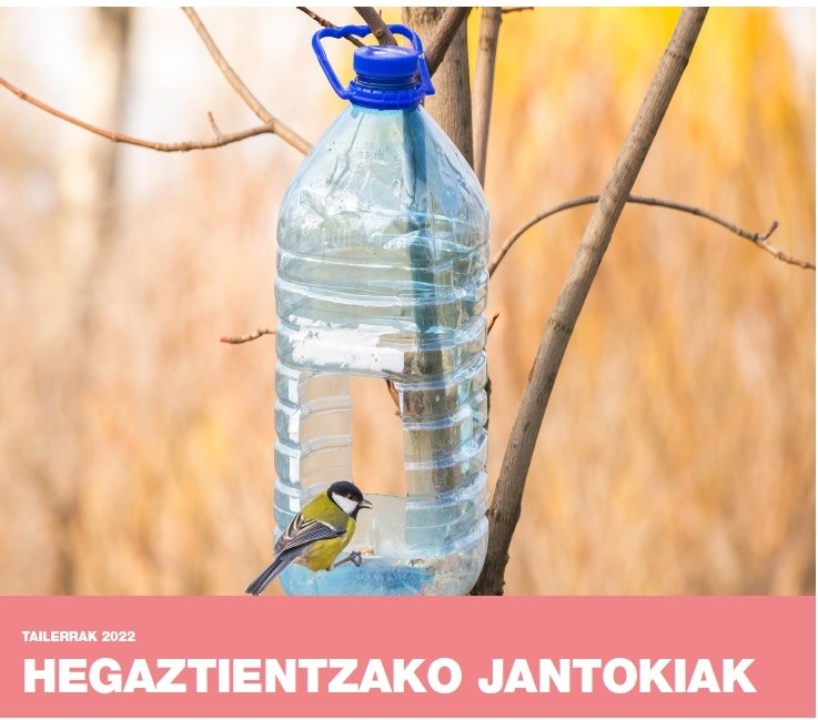 Hegaztien jantokiak egiteko familia ekintza izango da igandean, Ekoetxean