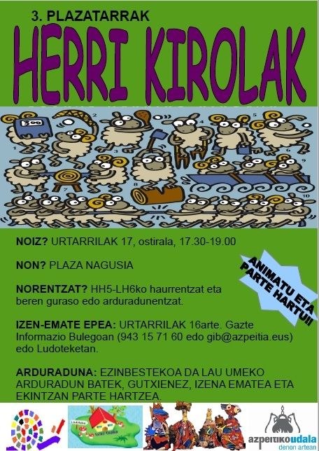 Hilaren 17an egingo da urteko lehen Plazatarrak
