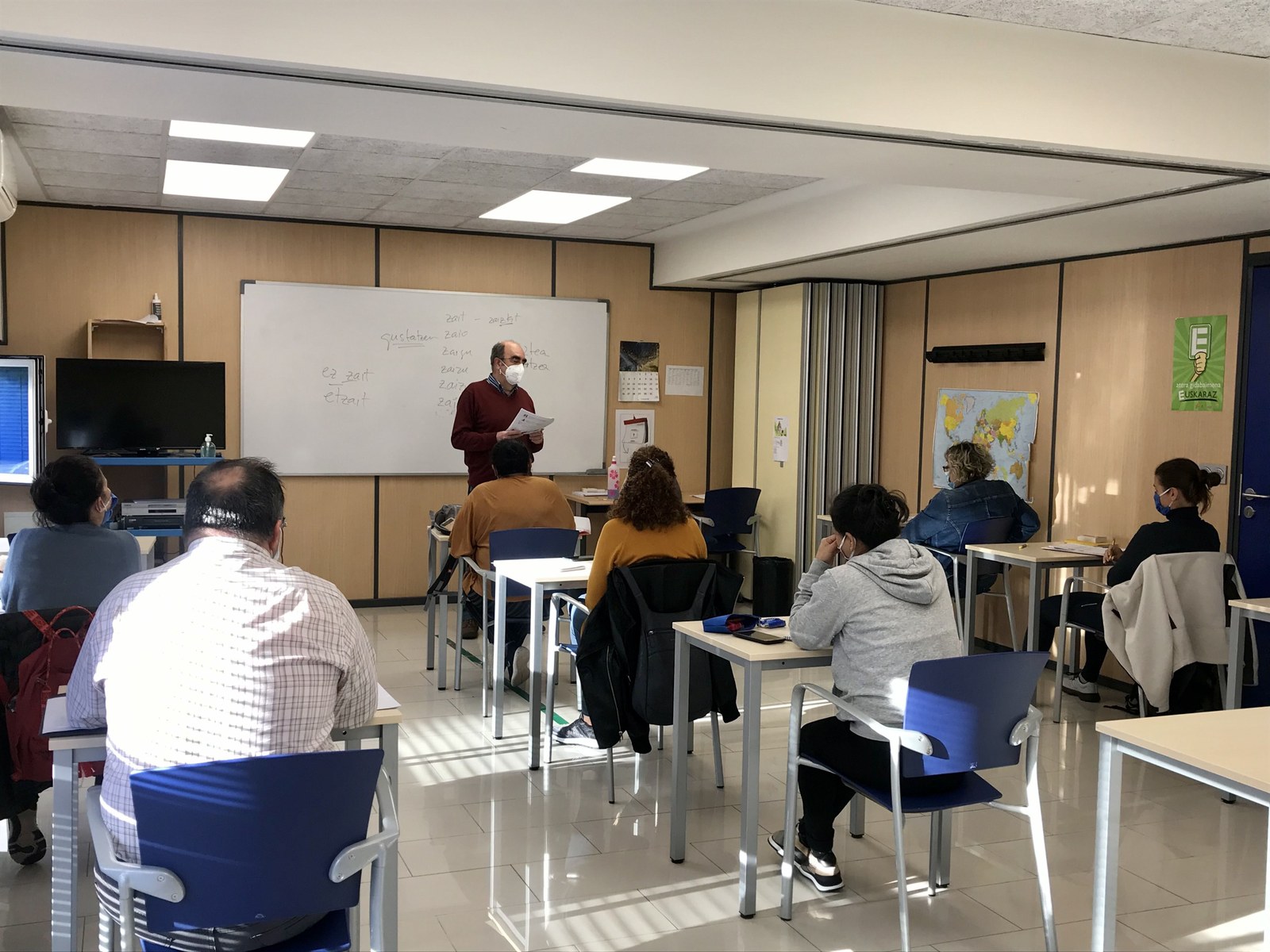 Ikasturte berrian euskara ikasteko edo hobetzeko aukera zabala eskainiko du udal euskaltegiak