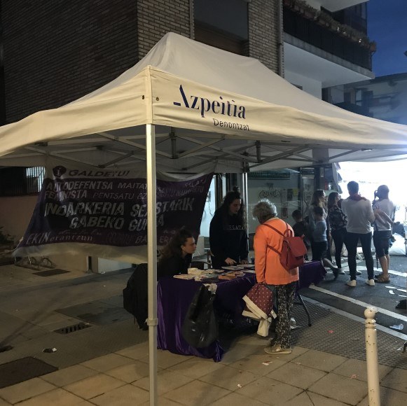 Indarkeria matxistarik gabeko gunea jarriko dute Sanjuandegiko festetan