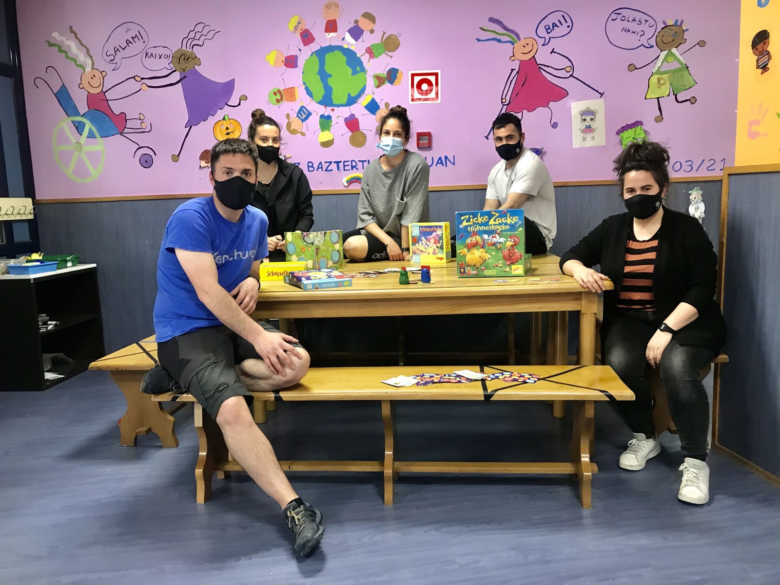 Jostailuak mailegutzan, haur guztien eskura