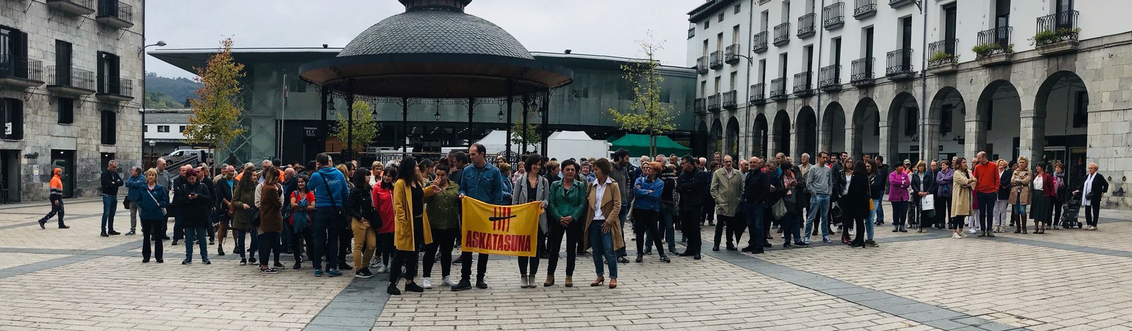 Kataluniari elkartasuna adierazteko kontzentrazioa egin da