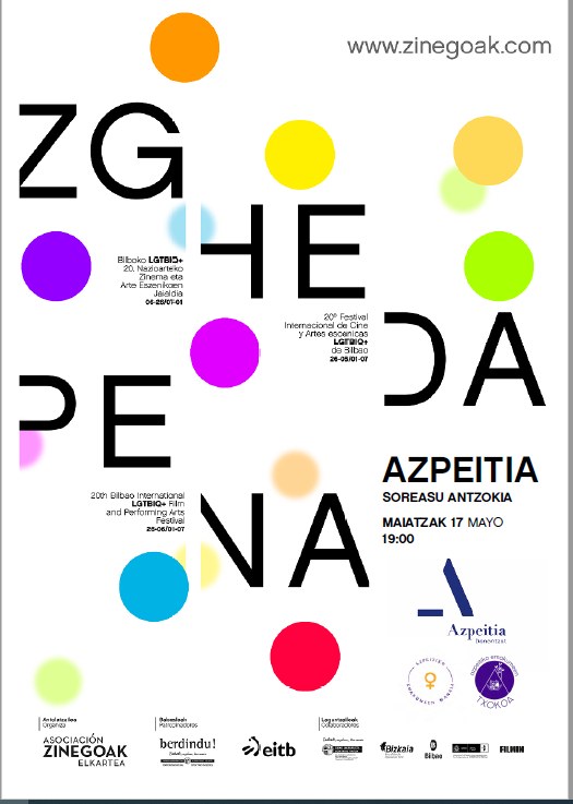 Maiatzaren 17an Zinegoak jaialdiko laburmetraiak ikusteko aukera izango da Azpeitian