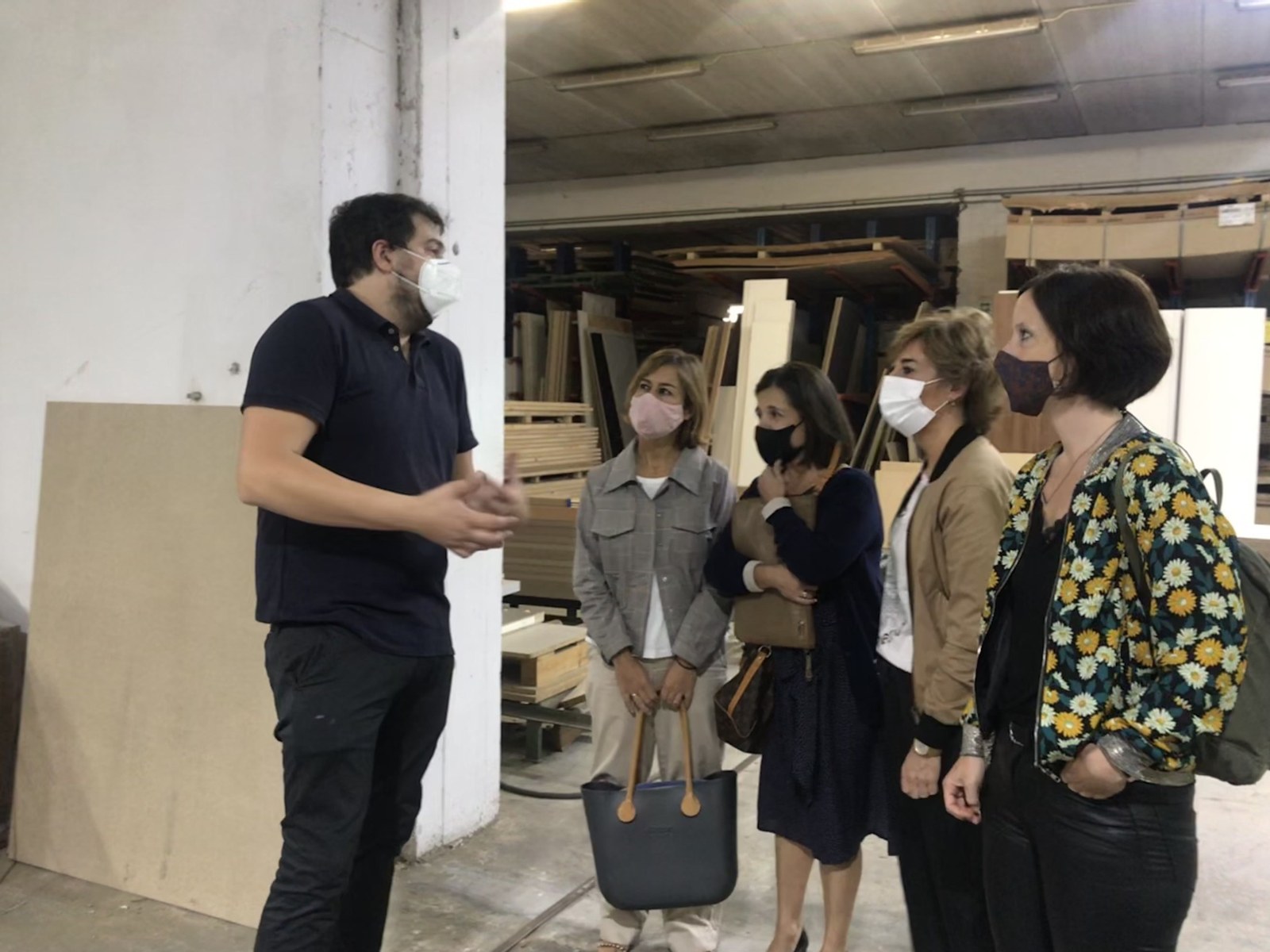 Marpe enpresa gertutik ezagutu dute udal ordezkariek