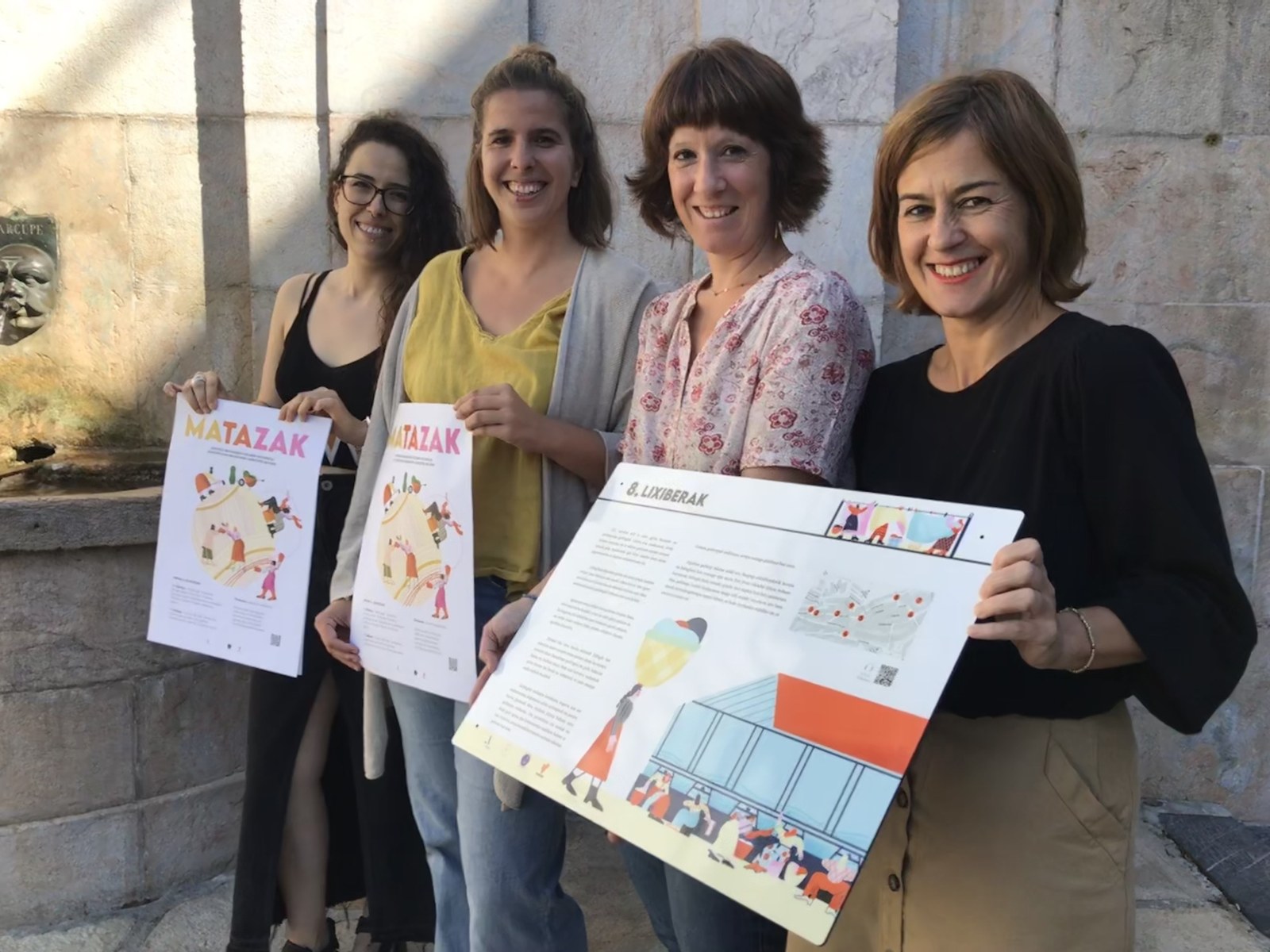 Matazak, Azpeitiko emakumeei buruzko memoria ariketa, ibilbide batean jasoa