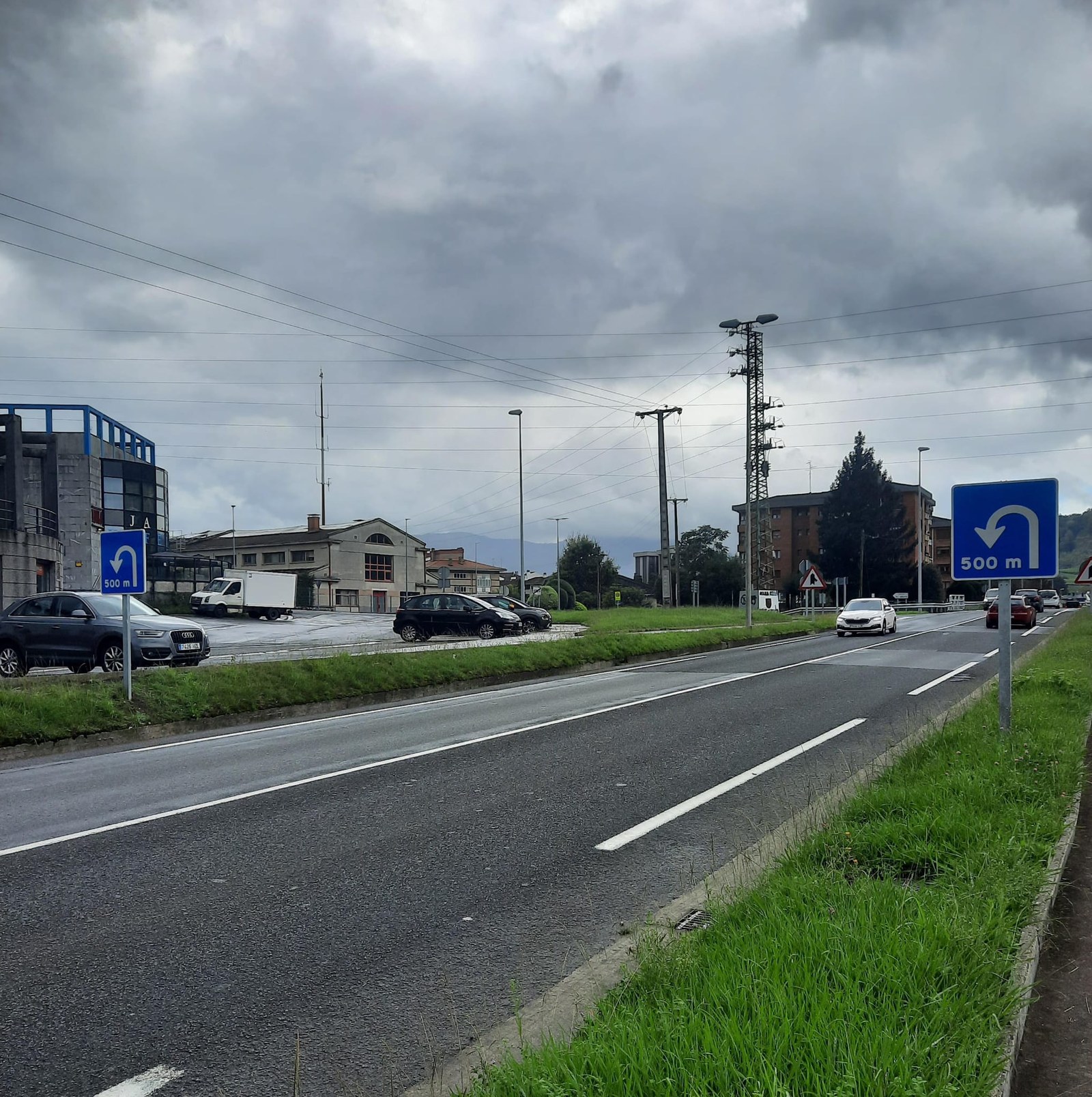 Oñazbidera hartzeko, biribilguneraino joan beharko da