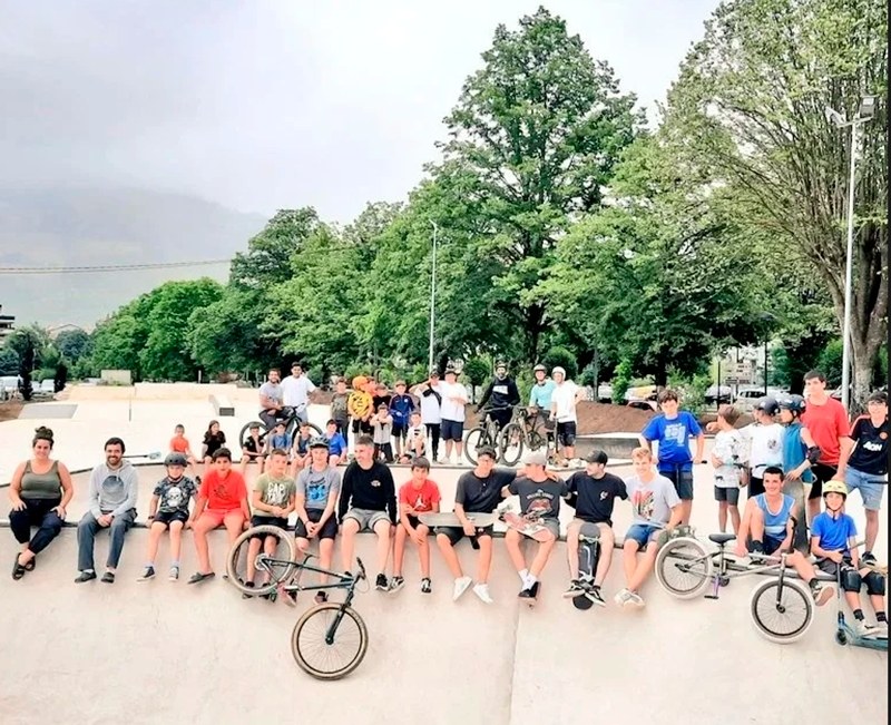 Skate parkea irekita, uztailaren 9an festa egingo da