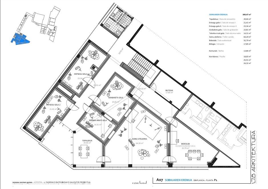Soinuaren eremua egiteko lehiaketa publikoa abiatu du Udalak