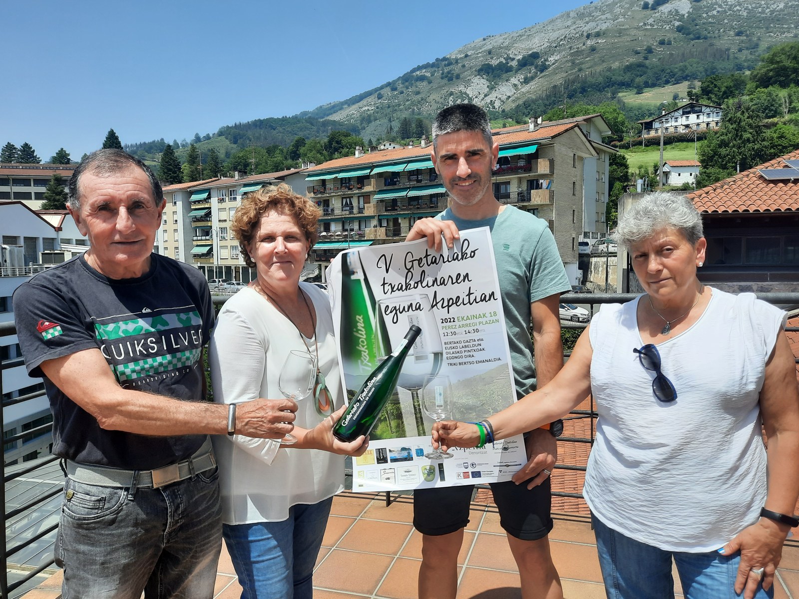 ​ Txakolina, gazta eta Lumagorri oilaskoa, larunbateko Txakolin Egunaren protagonista ​