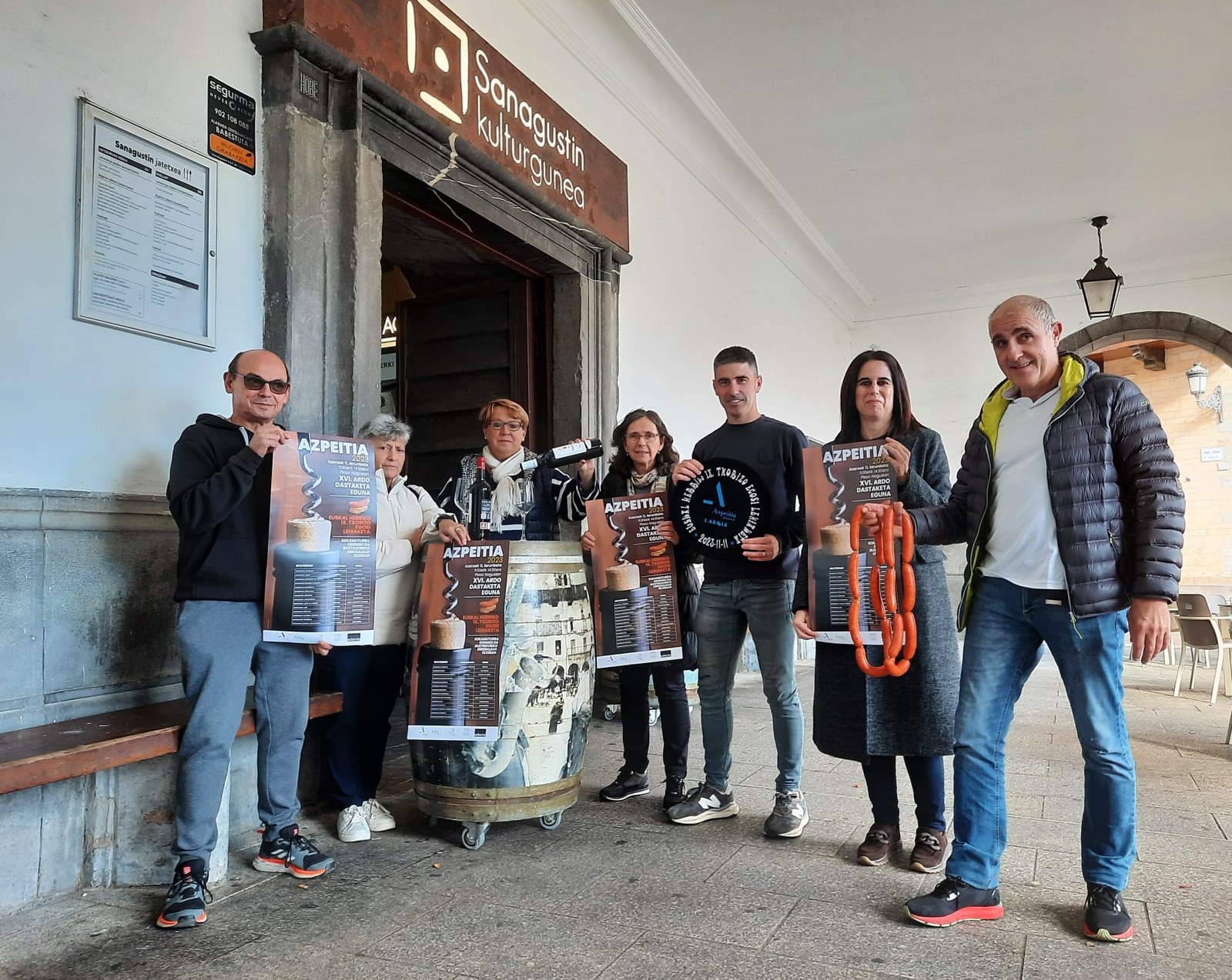 Txorizoa, ardoa eta gazta dastatzeko aukera izango da 16. Ardo Dastaketa Egunean