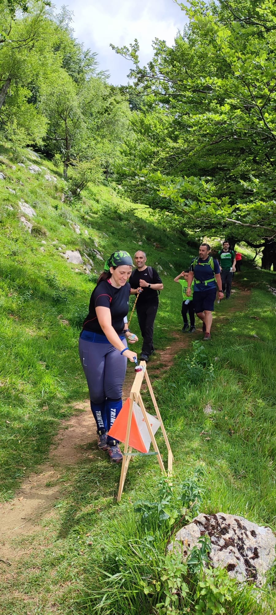 Unax Galarragak eta Marina Lertxundik irabazi zuten Erlo-Xoxoteko I. Orientazio Proba