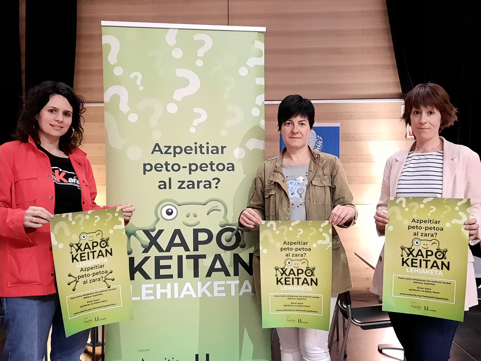 'Xapokeitan' lehiaketa abiatuko dute Udalak eta UKT-k, euskararen sustapena eta herri izaeraren transmisioa indartzeko helburuz