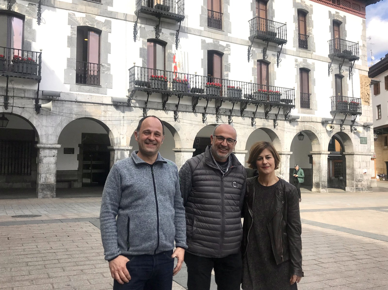 Xavier Codina Santpedorreko (Herrialde Katalanak) alkateari, harrera