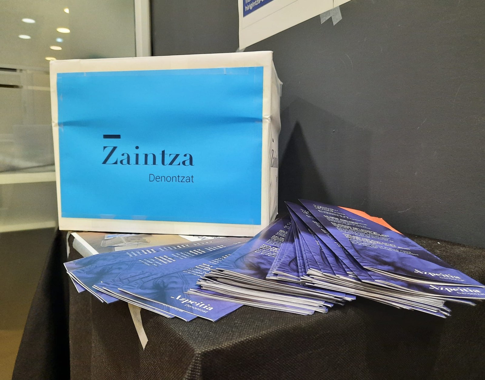 Zaintzari buruzko galdetegiak betetzeko aukera, ostiralera arte