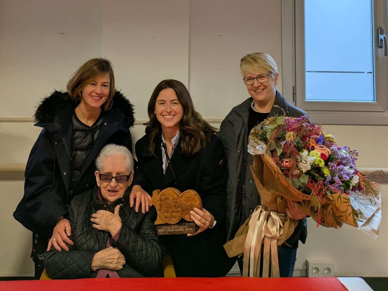 Zorionak, Teresa Alberdi!